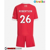 Otroške Nogometnih dresov Liverpool Andrew Robertson #26 Domači 2025-26 Kratki rokavi (+ hlače)